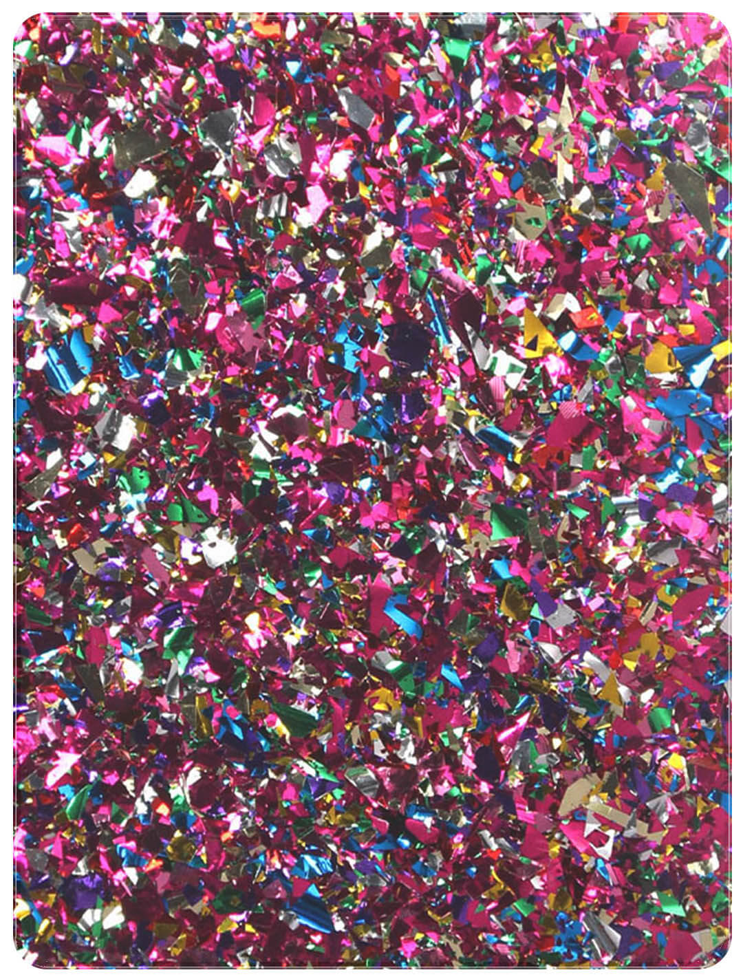 colorful sparkle perspex sheet