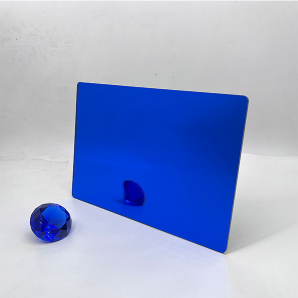 Acrylic Mirror Sheet - 1/8 x 12 x 48 Blue