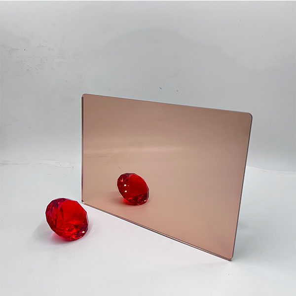 rose gold mirror acrylic sheet