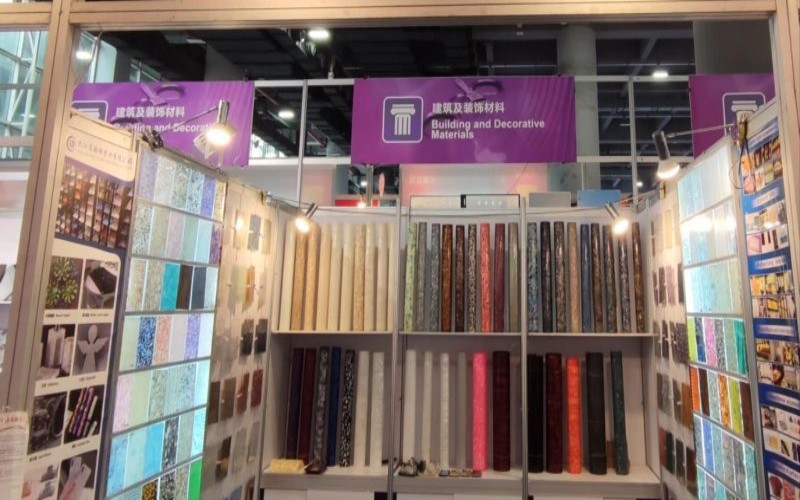 Textured Acrylic Exhibition-Echo Plastic at Canton Fair 2023