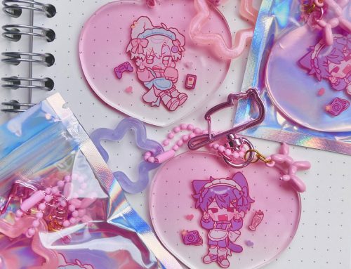 Special Pattern Acrylic Application in Anime Products