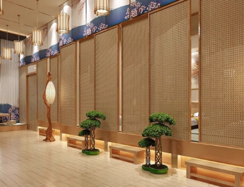 What Materials Are Used in Acrylic Woven Bamboo Panels (Imitating Rattan) and What Are Their Applications?