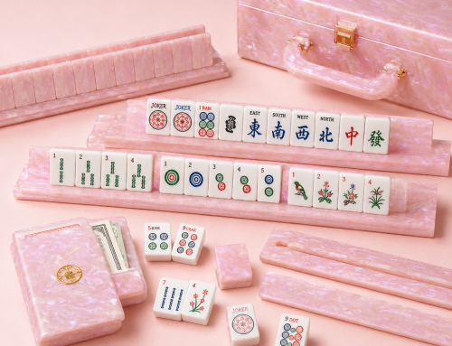 Patterned Acrylic Is Taking Over the Mahjong World
