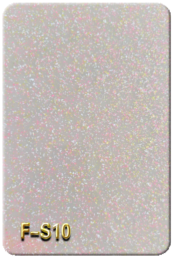 Blush Pearl Pastel Speckled Glitter Acrylic Sheet - F-S10