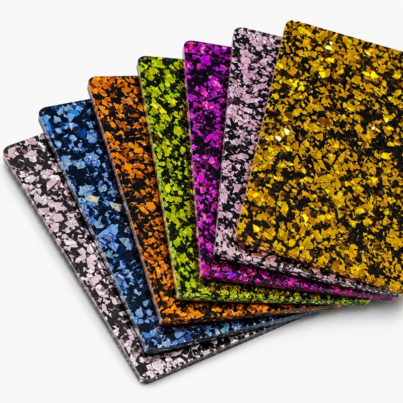 Confetti Glitter Acrylic Sheet
