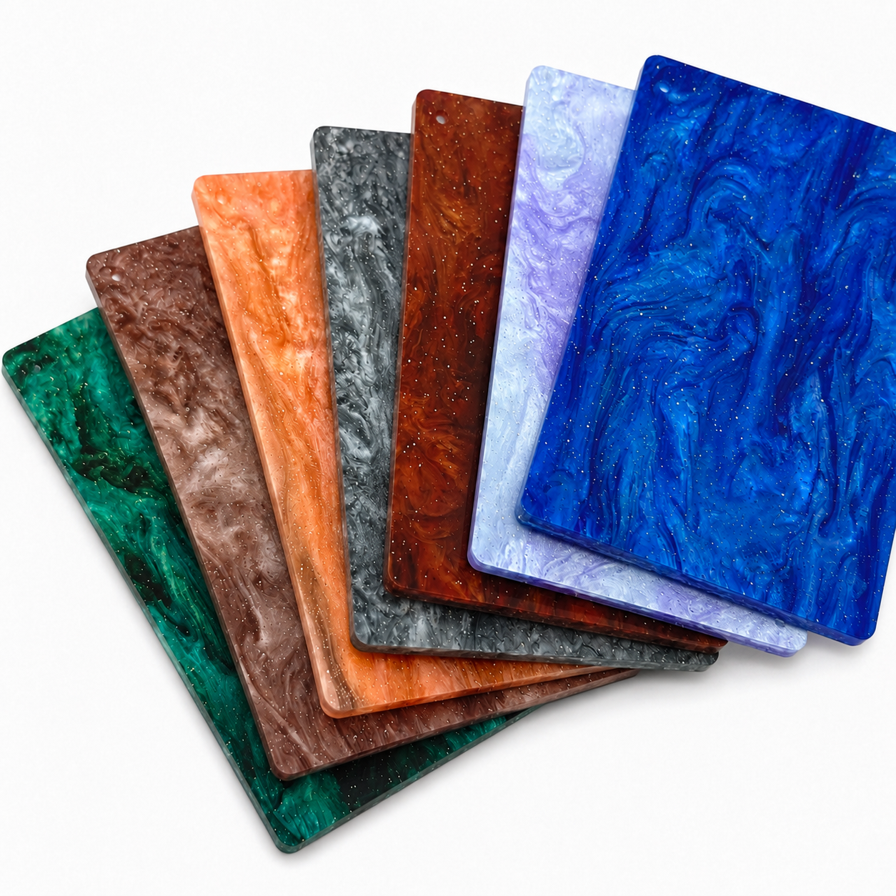 Marbled Glitter Acrylic Sheet