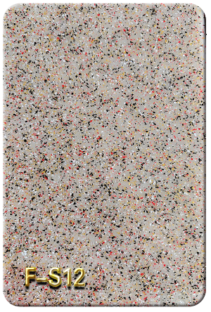Oatmeal Terrazzo Pastel Speckled Glitter Acrylic Sheet - F-S12