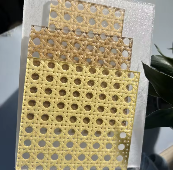 Rattan Weaving Acrylic Sheet Rattan Weaving Acrylic Sheet