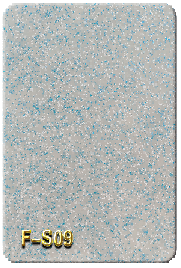 Sky Blue Yogurt Pastel Speckled Glitter Acrylic Sheet - F-S09