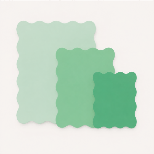 Acrylic Blanks – Scalloped Rectangle