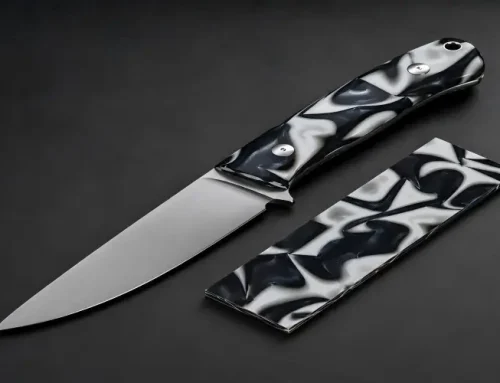 Is acrylic good for knife handles？